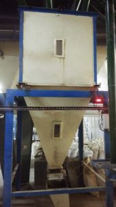 Hopper weighing system