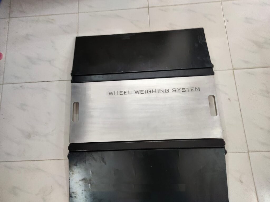Vehicle weighing system