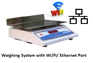 Wi-Fi and Google Sheets data logging weighing scale