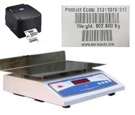 Weighing Scale With Bar code Printer - Load Cells, Weighing Automation and Scales Manufacturer in Delhi